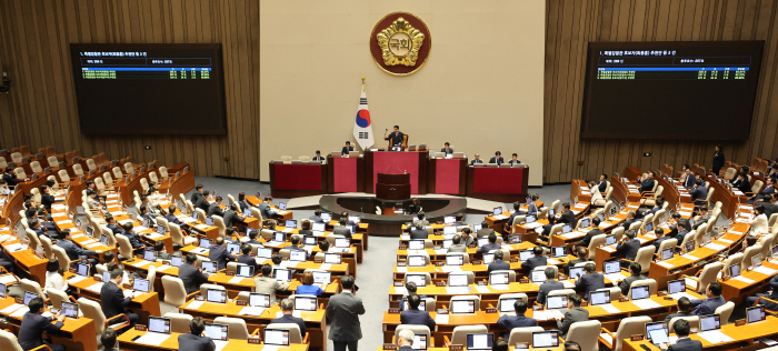 국회 본회의, 최용훈·최길수·강지식 특별감찰관 후보 추천안 통과