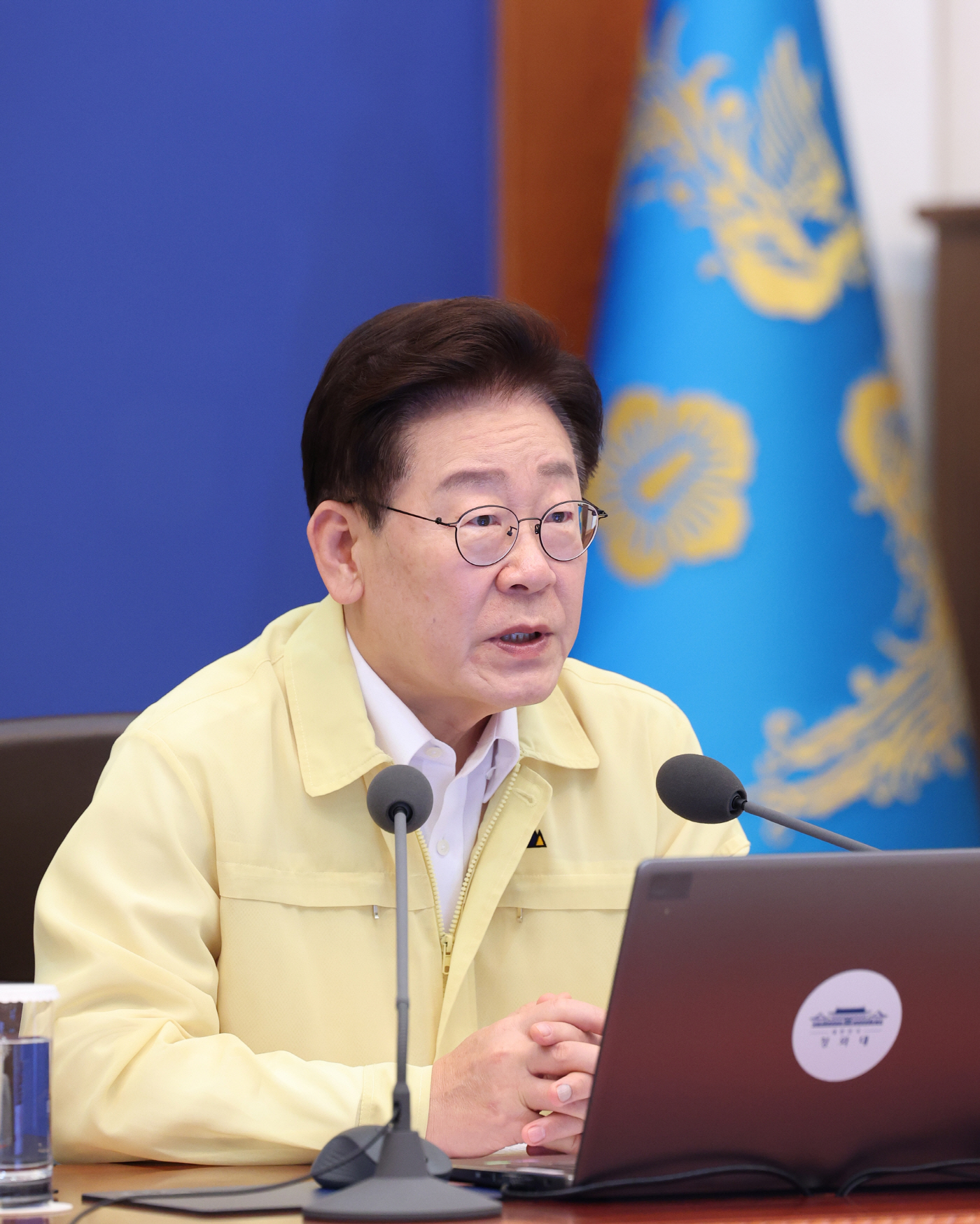 이재명 대통령, 수석보좌관회의 발언<YONHAP NO-3831>