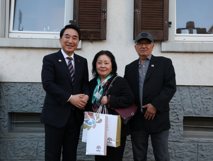 박수현 충남지사 재독향우회 방문