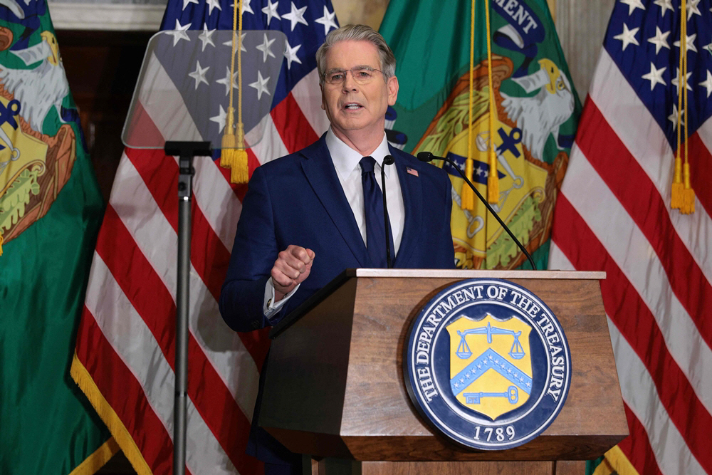 US-TREASURY-SECRETARY... <YONHAP NO-1362> (Getty Images via AFP)