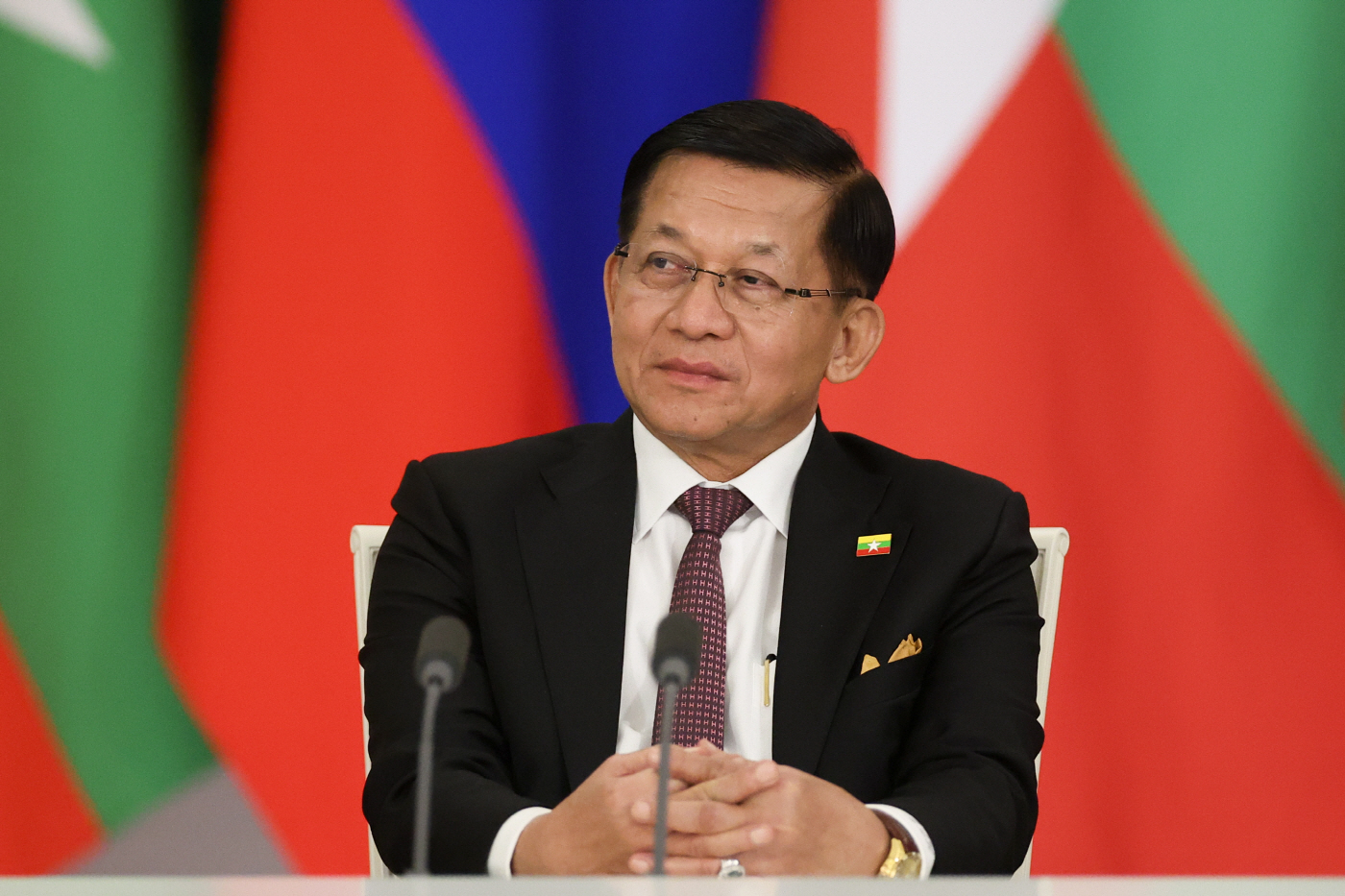 President... <YONHAP NO-1159> (Gavriil Grigorov/Russian Preside)