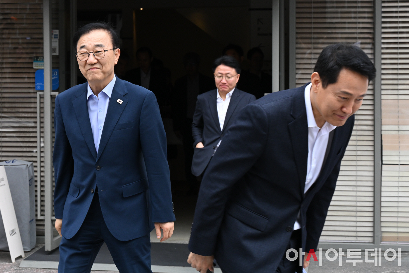 오세훈 서울시장-김윤덕 국토부 장관 2차 회동