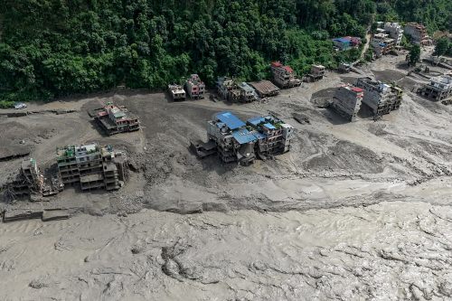 NEPAL-WEATHER-FLOOD <YONHAP NO-5125> (AFP)