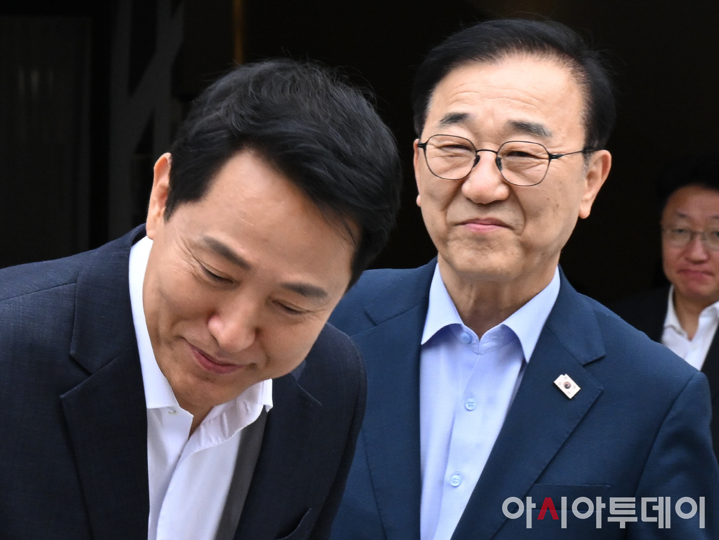 오세훈 서울시장-김윤덕 국토부 장관 2차 회동