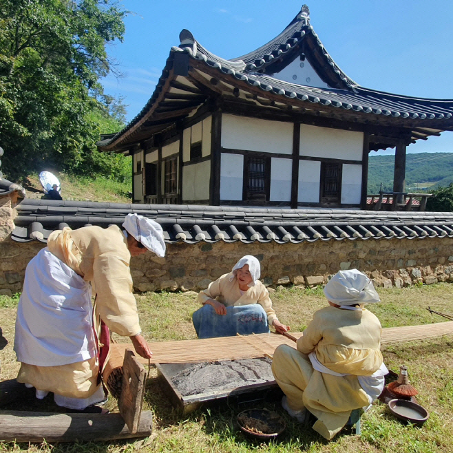 안동포 제작