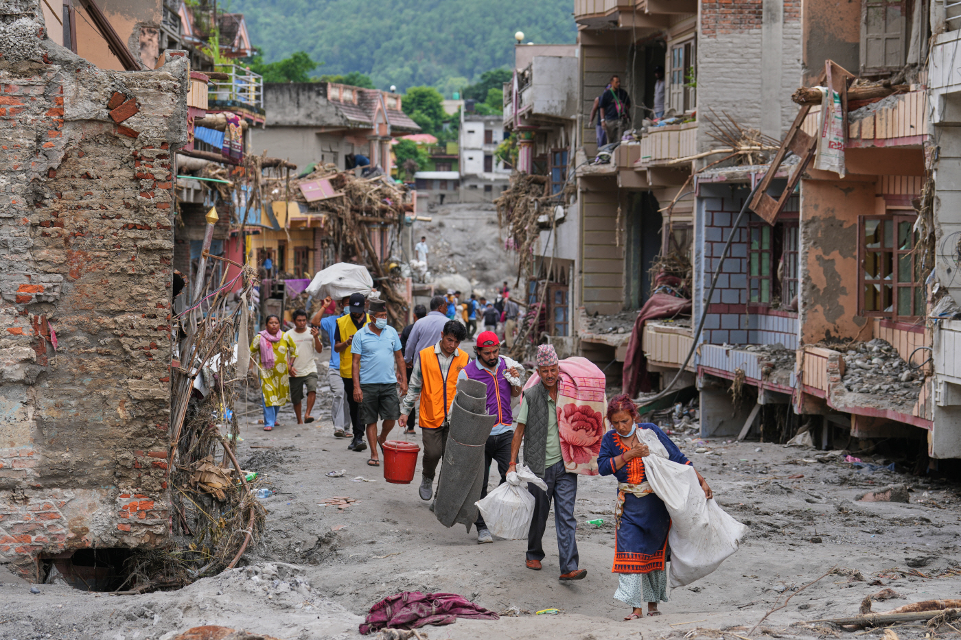 APTOPIX Nepal ... <YONHAP NO-1472> (AP Photo/Rajesh Kumar Singh)