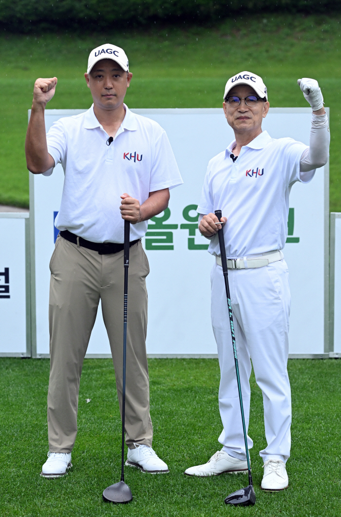 제17회 대학동문골프최강전 4강전 남자부 경희대 주영민, 김칠국
