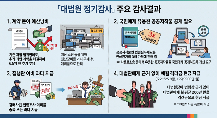 인포그래픽(대법원 정기감사)