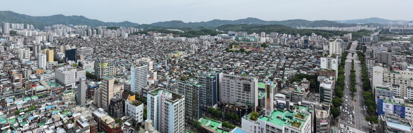 재개발과-성남시 원도심 전경