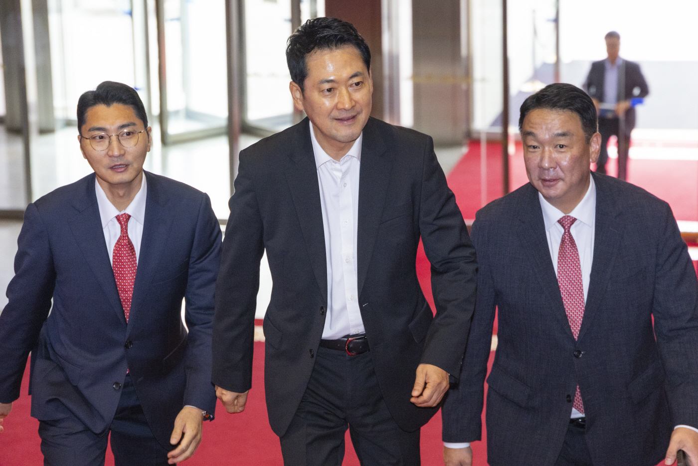 정기 국회 개회식 향하는 장동혁 대표