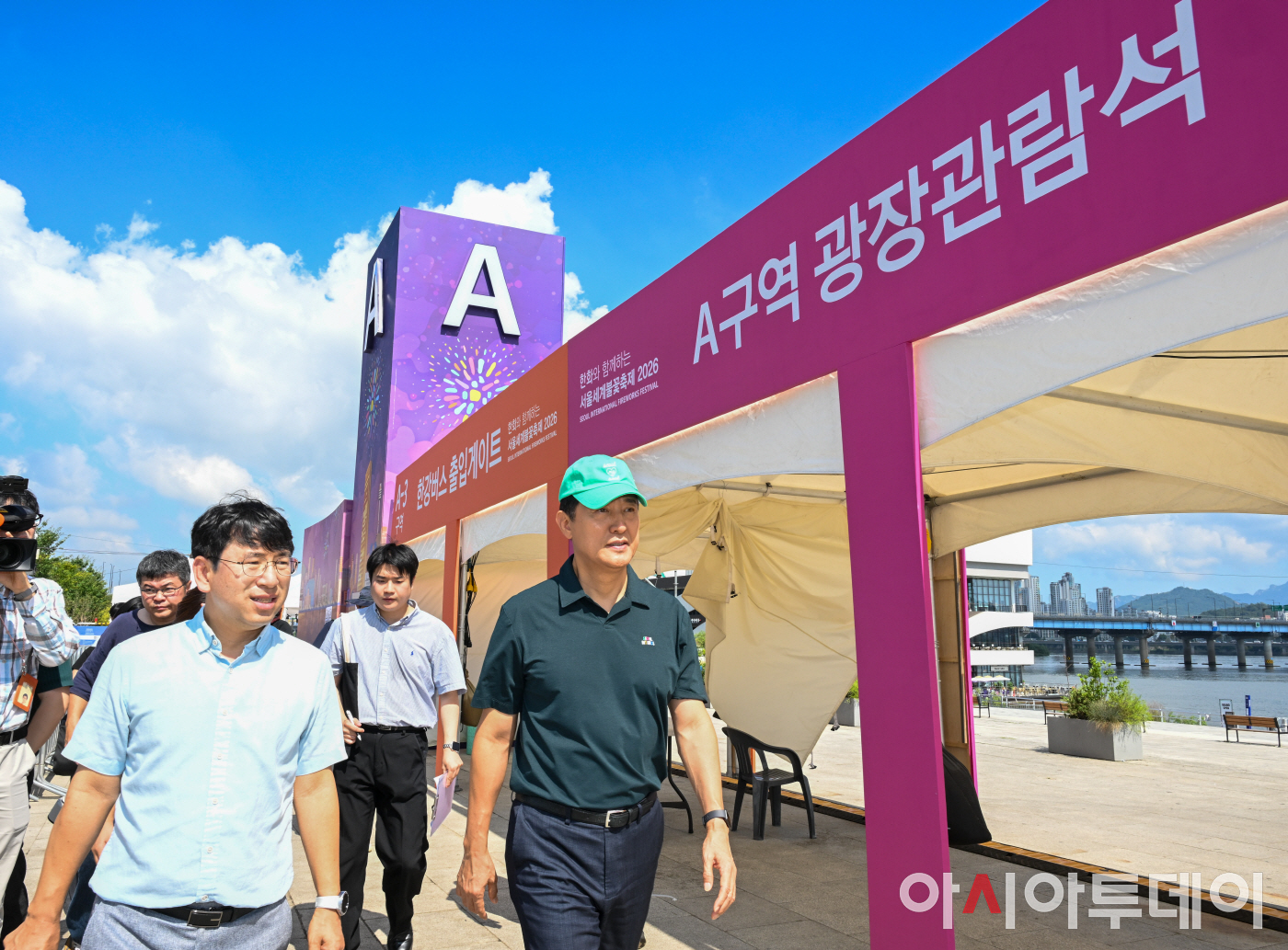 오세훈 시장, 2026 세계불꽃축제 현장 안전점검7