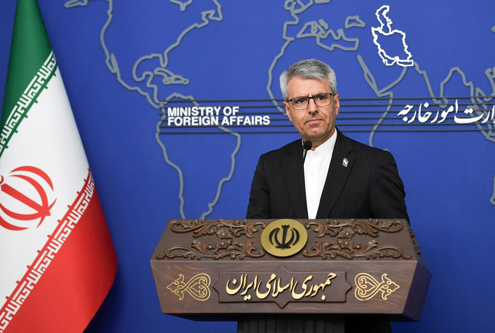 IRAN-TEHRAN-FOREIGN MINISTRY-PRESS ... <YONHAP NO-0038> (XINHUA)