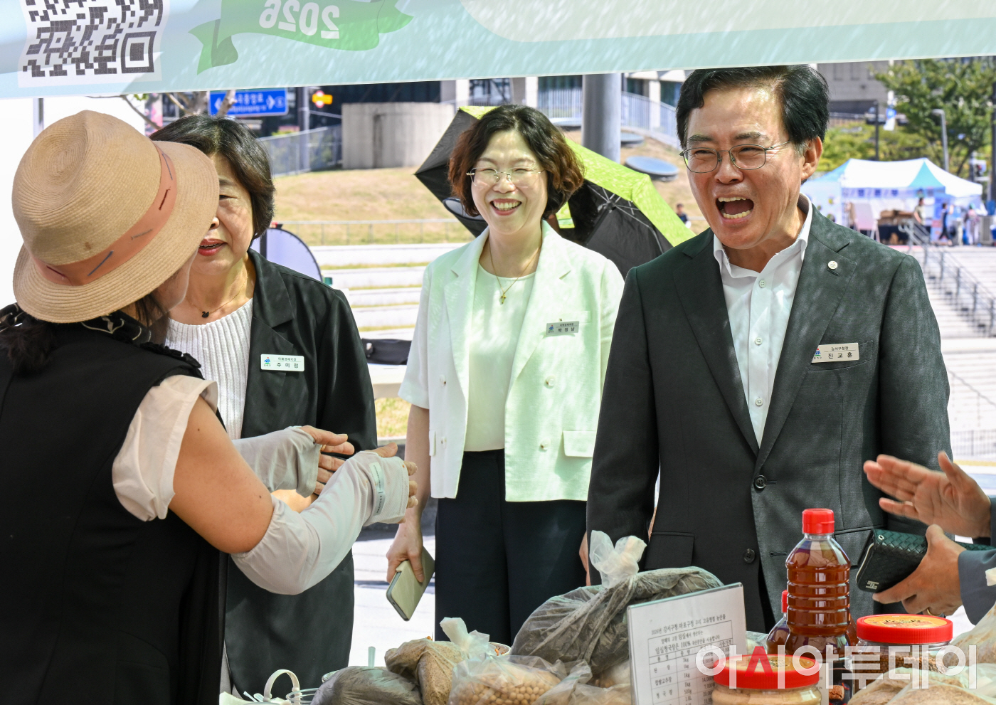 진교훈 강서구청장, 2026 추석맞이 직거래장터