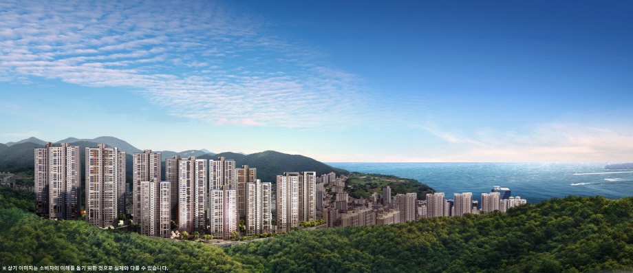 힐스테이트 거제시그니처 투시도