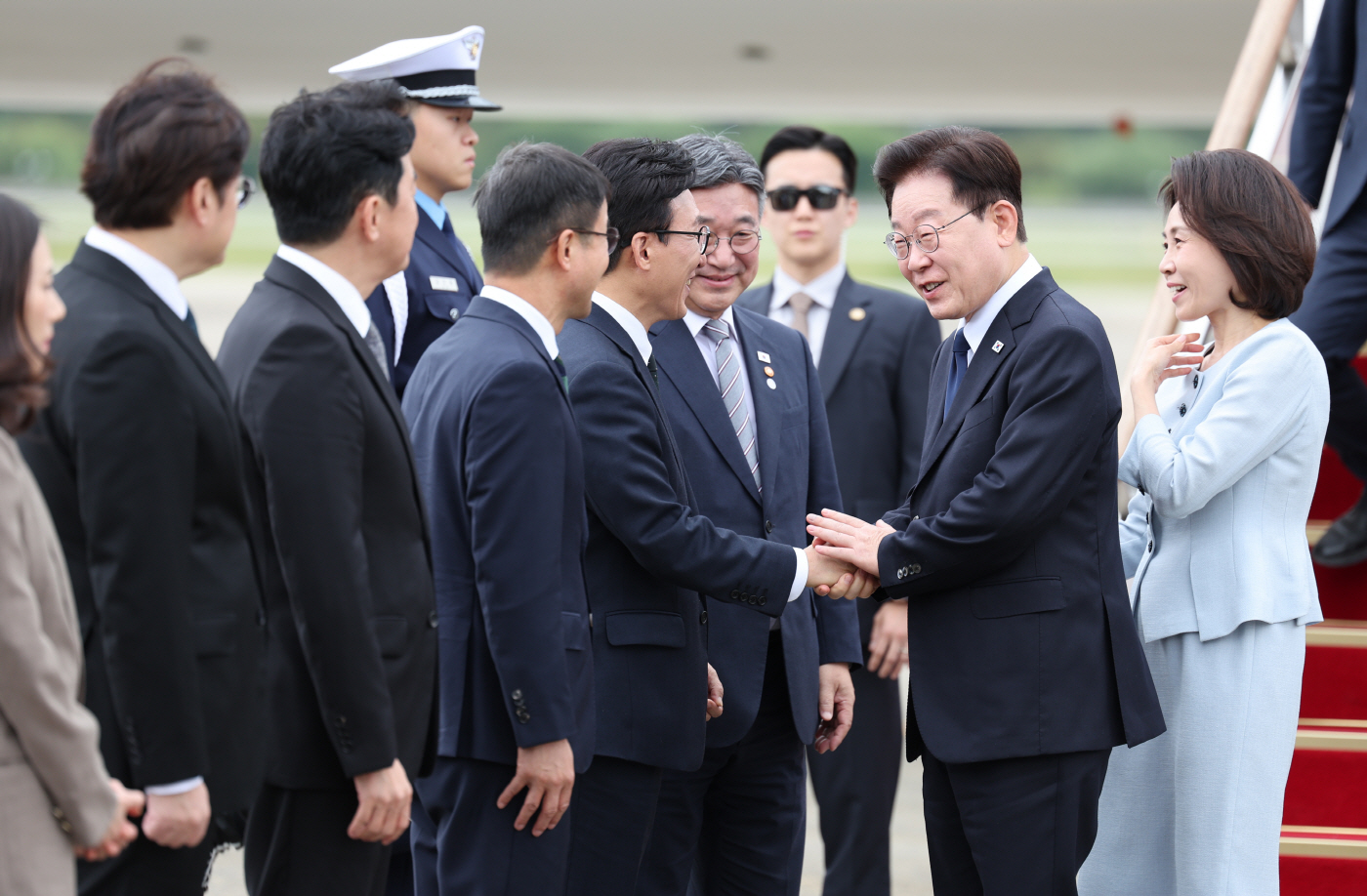 이재명 대통령과 김민석 대표