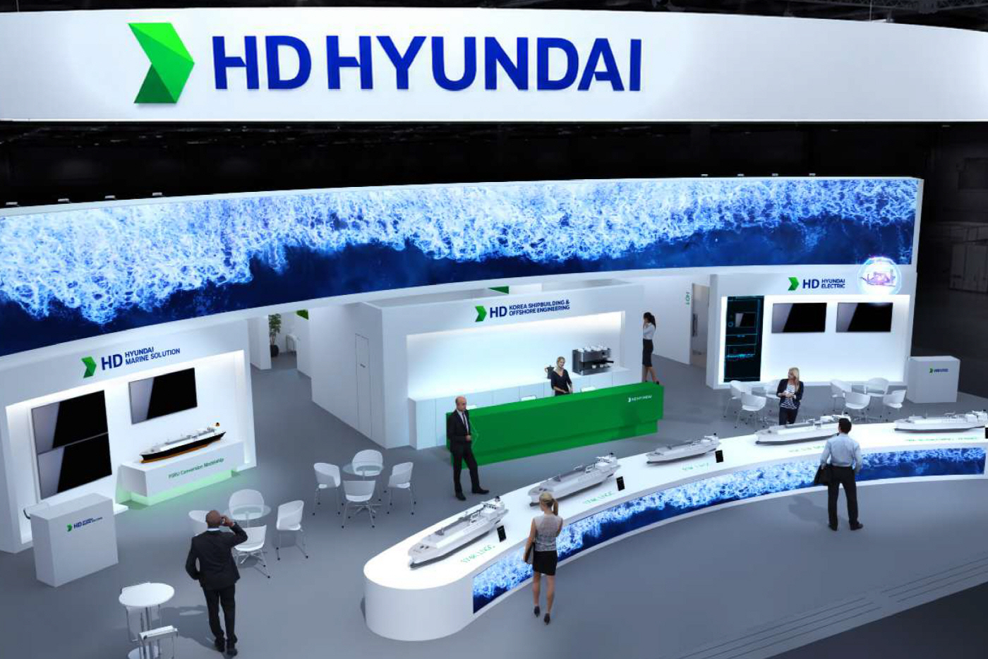 ■사진 설명_가스텍 2026에 참가한 HD현대의 부스 조감도