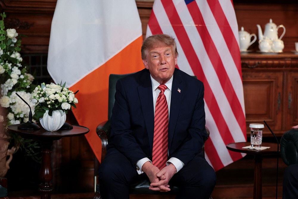 USA-TRUMP/IRELAND <YONHAP NO-7531> (REUTERS)