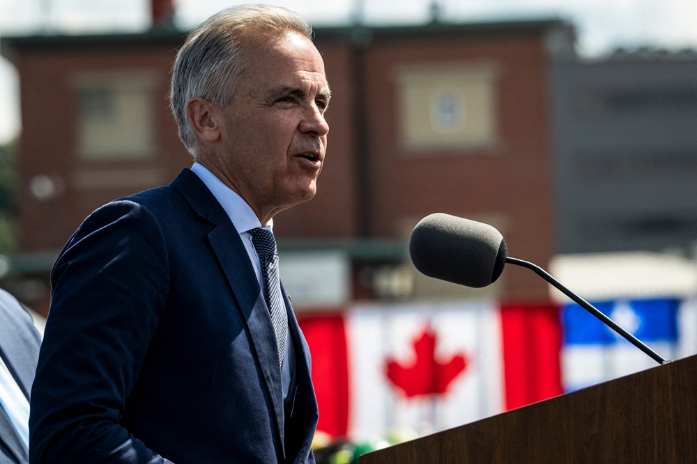 CANADA-US-TRADE-TARIFFS-CARNEY <YONHAP NO-0858> (AFP)