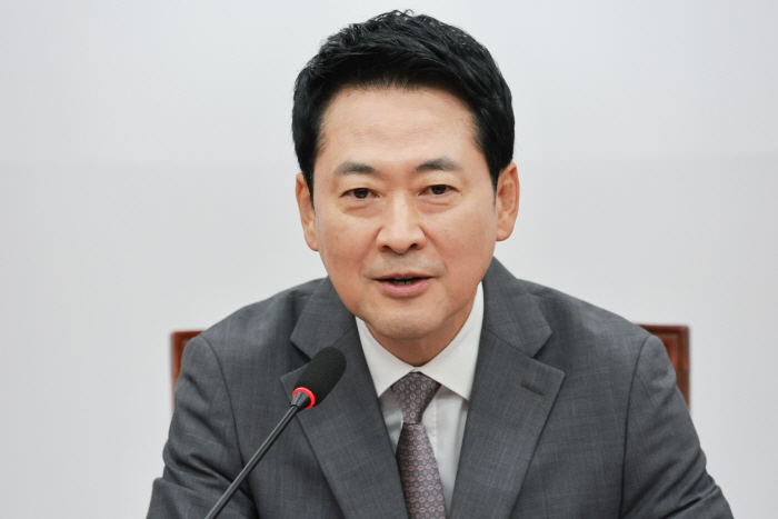 발언하는 국민의힘 장동혁 대표<YONHAP NO-4504>