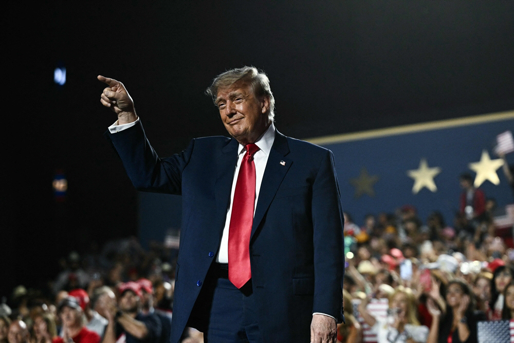 US-POLITICS-TRUMP-REPUBLICANS-CONVENTION <YONHAP NO-5304> (AFP)