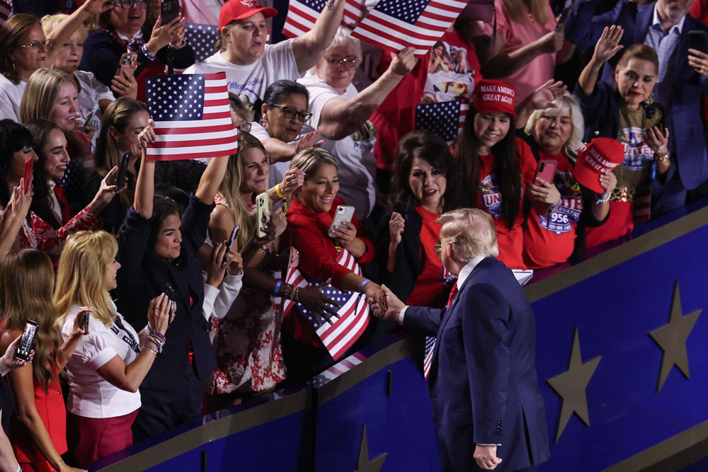 US-POLITICS-TRUMP-REPUBLICANS-CONVENTION <YONHAP NO-5691> (AFP)
