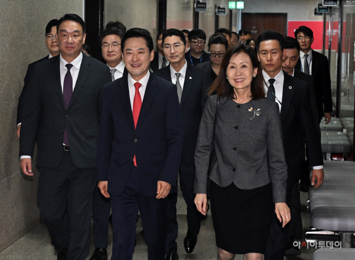 장동혁, 미셸 스틸 주한미국대사 접견