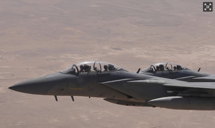 사우디 공군의 F-15 전투기
