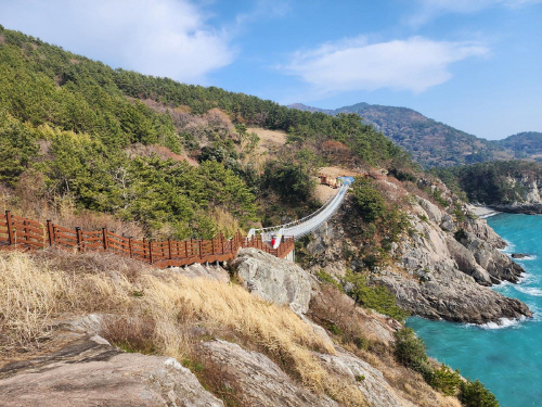 금오도 출렁다리