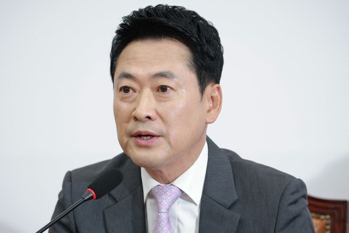 발언하는 장동혁 대표<YONHAP NO-4485>
