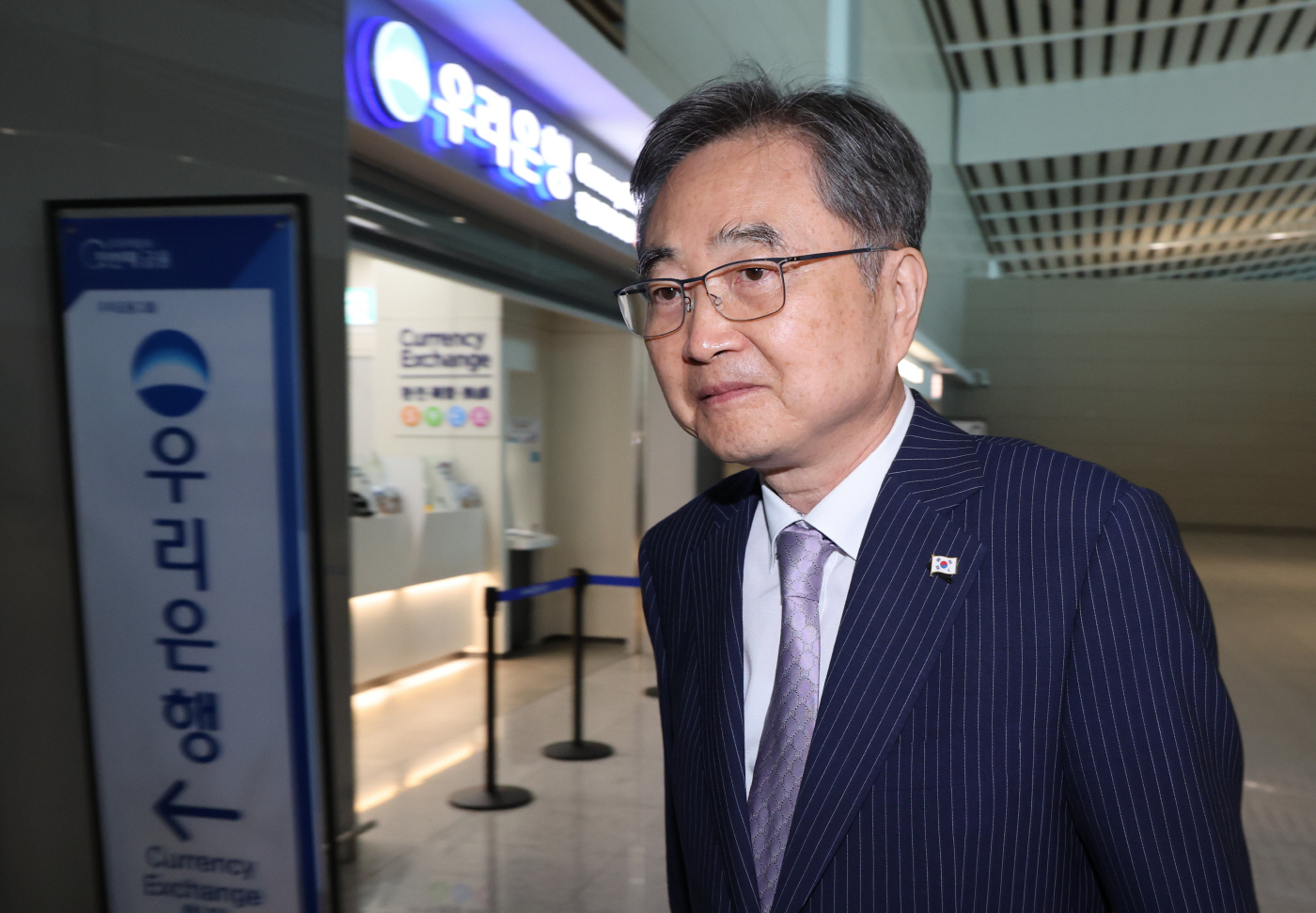 조현 외교장관, 미국으로<YONHAP NO-4856>