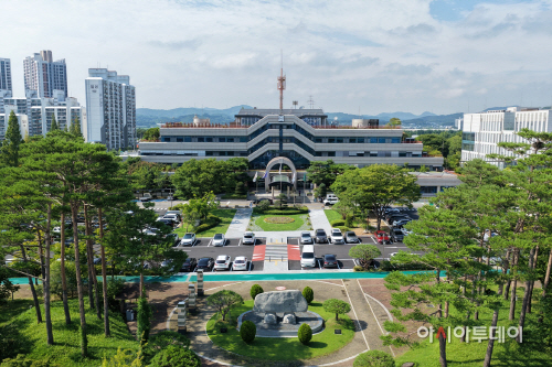 아산 시청 전경