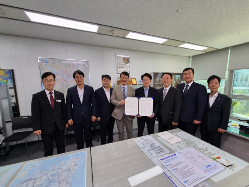 충청내륙철도 공동 건의문 전달