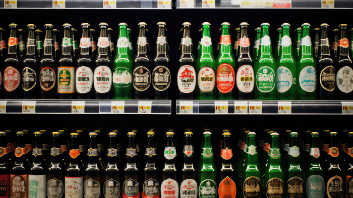 bottles sapporo beer