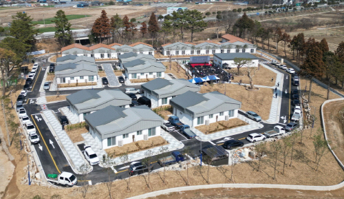공공임대주택 500호 조성 순항 (2) 점암면 청년 공공임대주택 전경