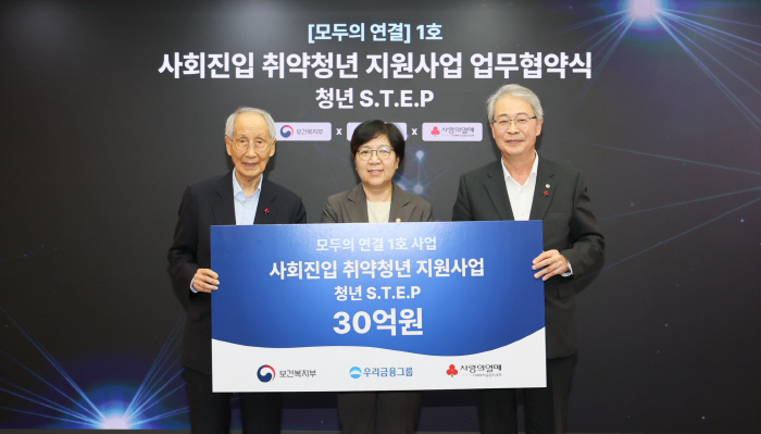 0922 우리금융, 보건복지부와 손잡고 취약청년 자립에 30억 지원1