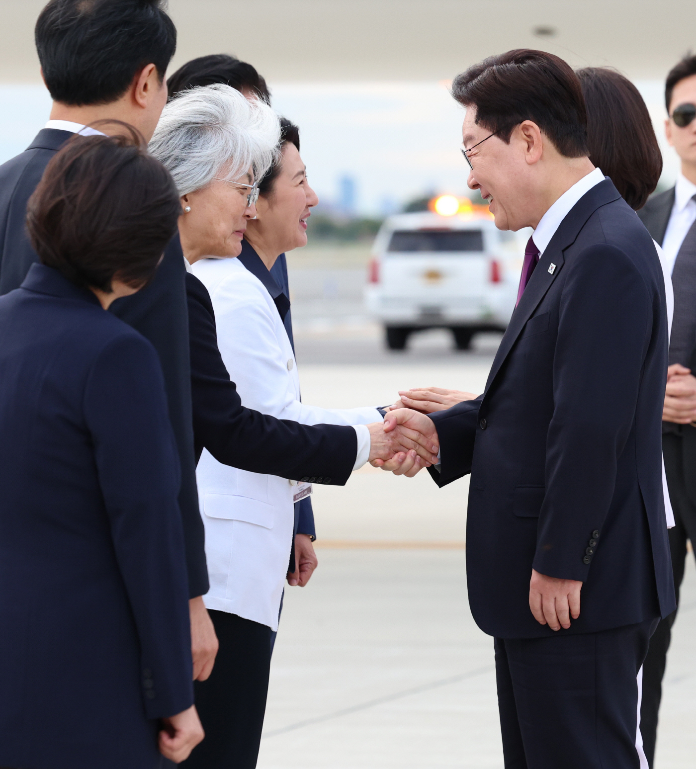 이재명 대통령, 미국 도착