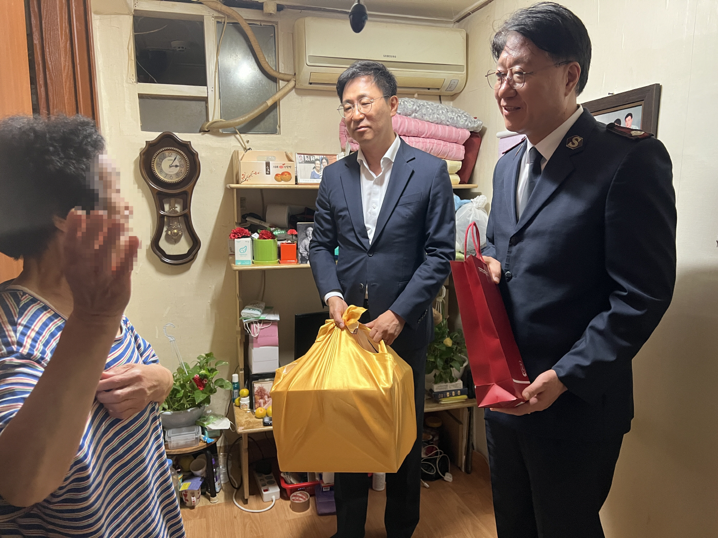 쪽방촌 현장 방문