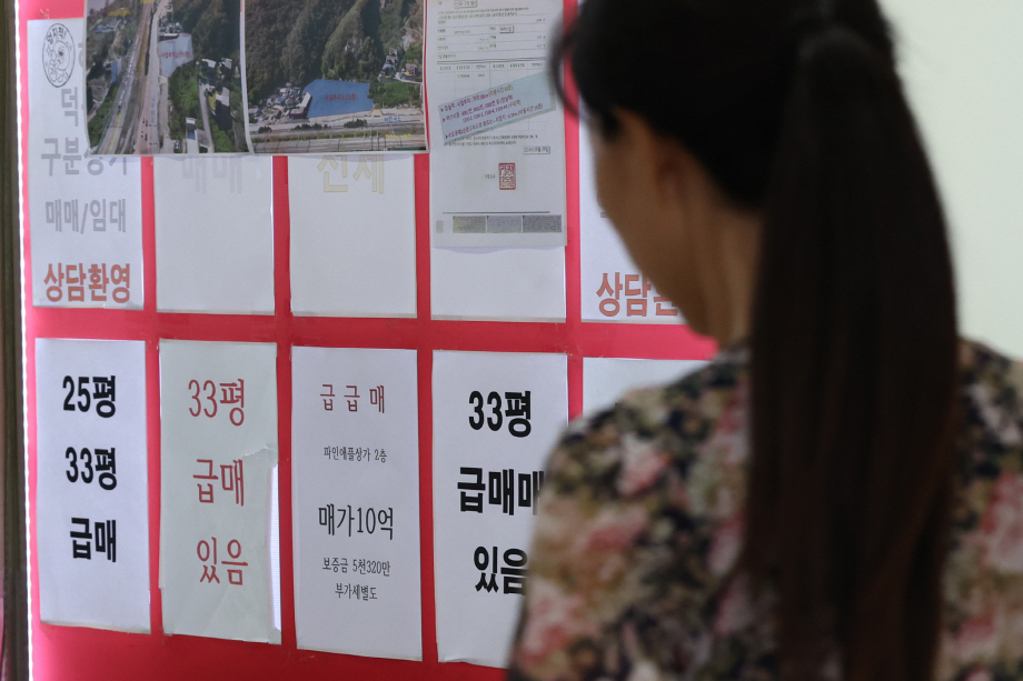 '강남권 급매물 늘고 강북은 신고가'<YONHAP NO-4160>