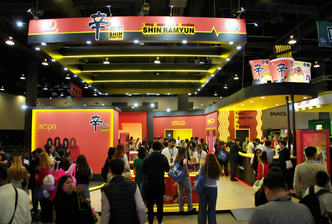 농심 2026 K-EXPO MEXICO 신라면 부스 운영 현장 (1)