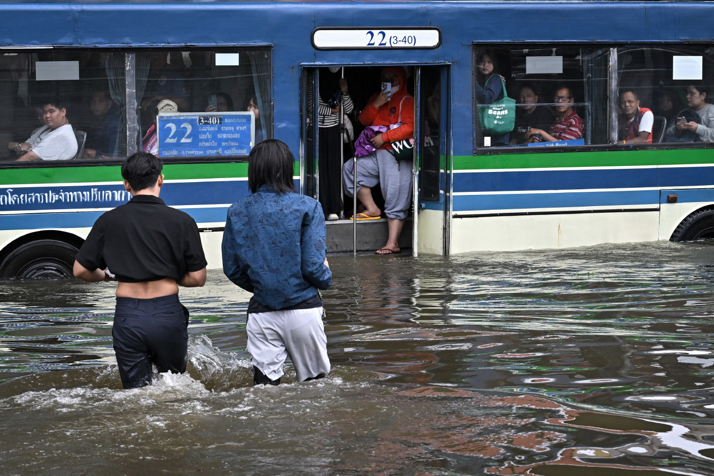 THAILAND-FLOOD <YONHAP NO-8827> (AFP)