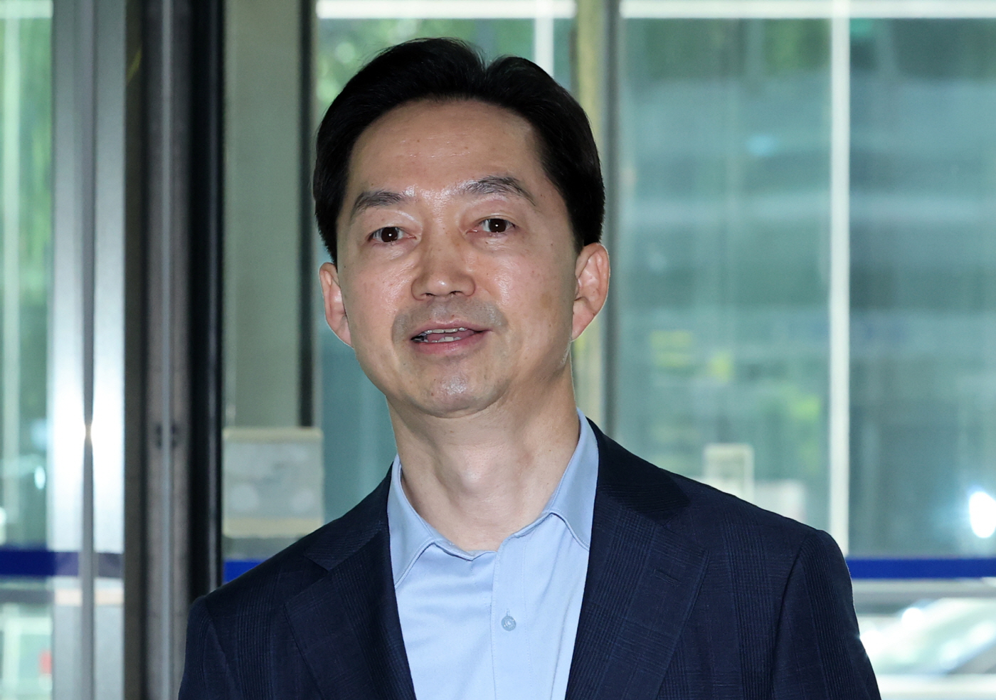 출근하는 김지용 중수청장 후보자