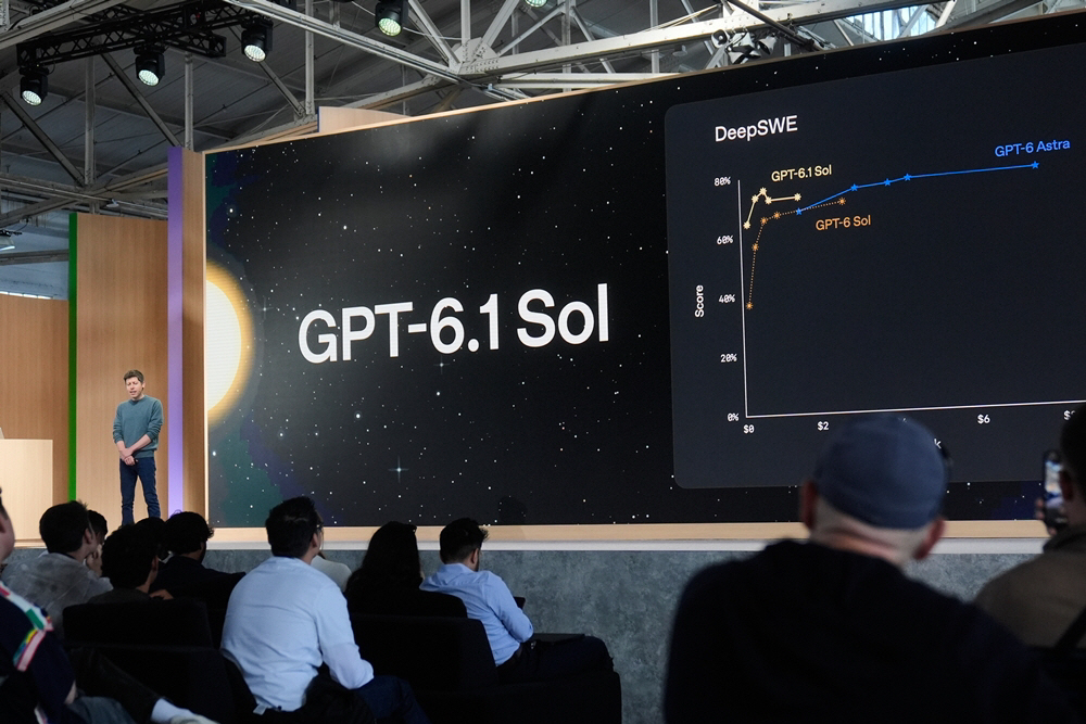 Open AI Conference <YONHAP NO-0833> (AP Photo/Jeff Chiu)