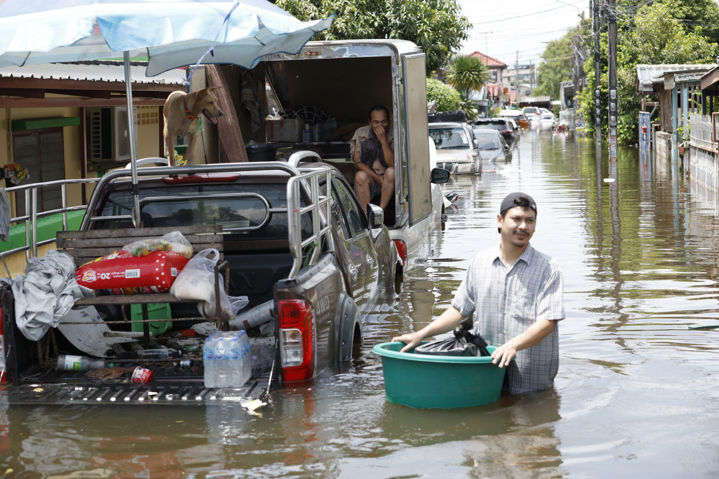 THAILAND FLOODS <YONHAP NO-6618> (EPA)