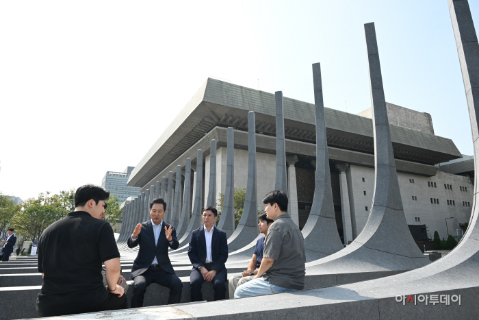 오세훈 시장, 청년부상제대군인 간담회