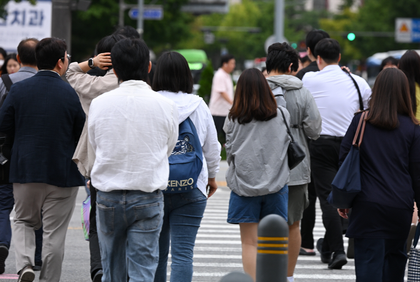 서늘한 초가을 출근길