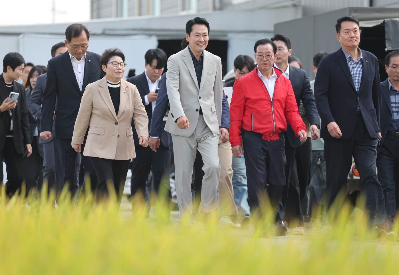 농지 전수조사 현장점검 나선 장동혁 대표<YONHAP NO-3874>