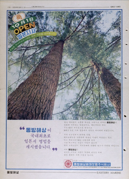 일본지사 개설 광고