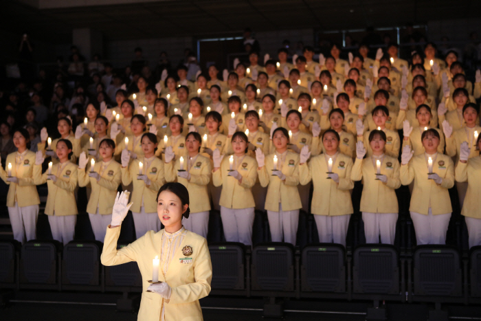 대전대학교 간호학과, 나이팅게일 선서식
