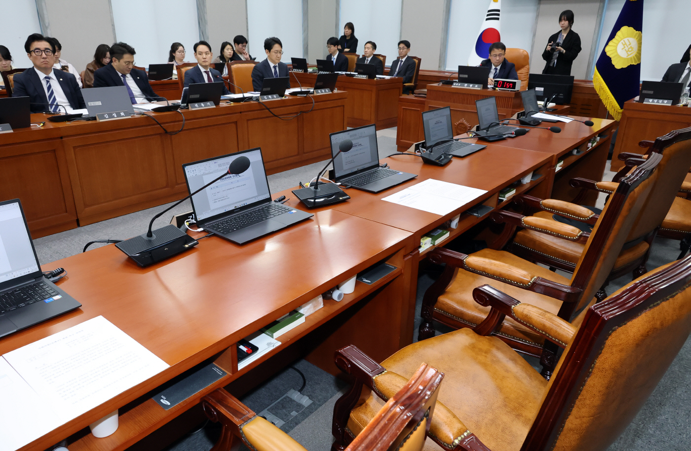 김태규 의원 제명 촉구 결의안, 국민의힘 표결 불참<YONHAP NO-6666>