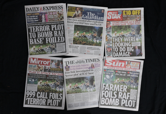 BRITAIN-USA/FAIRFORD-NEWSPAPERS